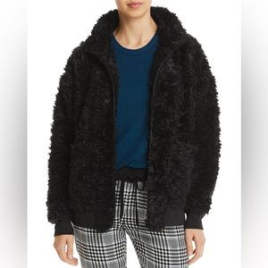 PJ Salvage Jewel Night fuzzy Sherpa jacket